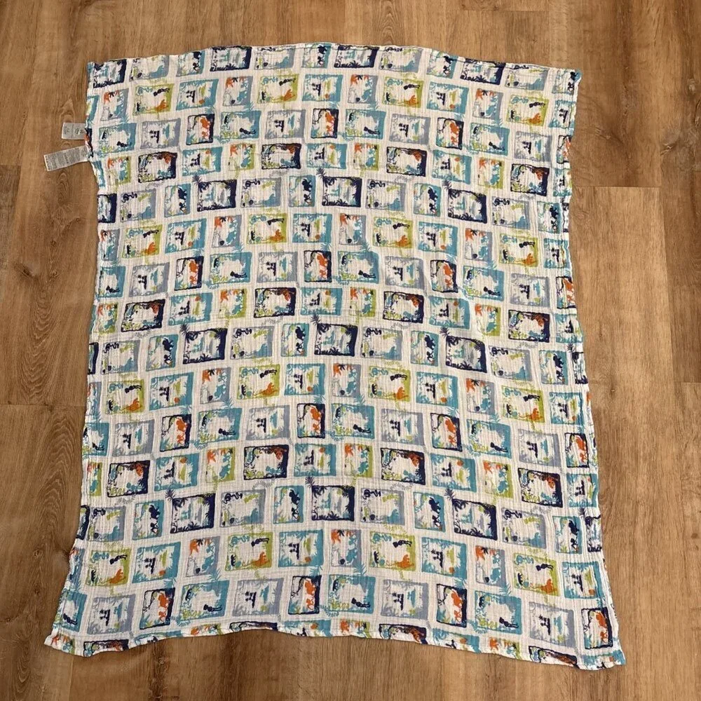 Aden & Anais Disney Baby Jungle Book Cotton Newborn Nursery Receiving Blanket